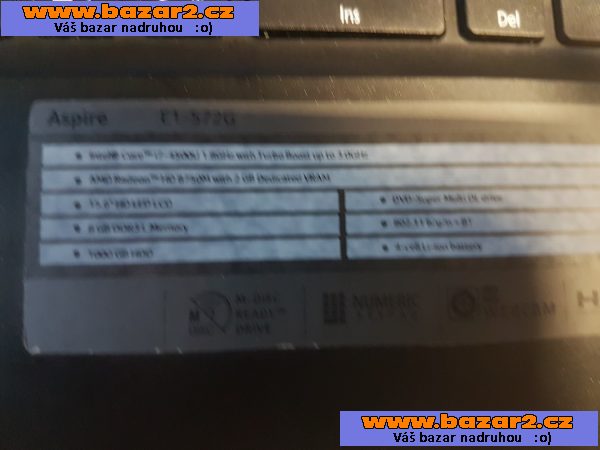 prodám nebo vyměním notebook Acer 
