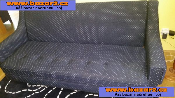 Rozkládací sedací souprava sedačka + 2 křesla