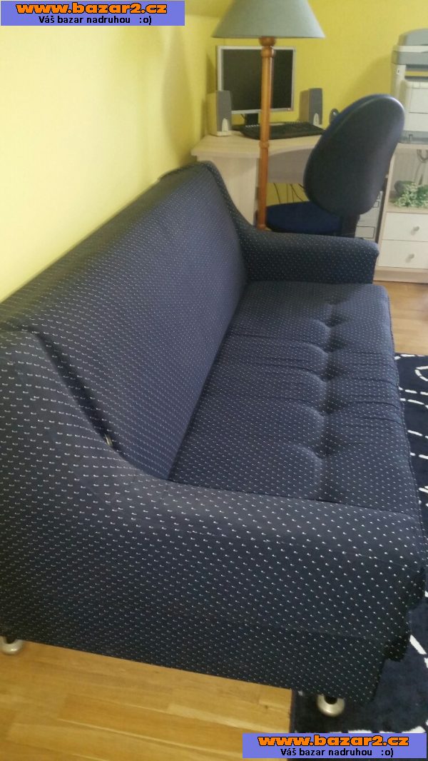Rozkládací sedací souprava sedačka + 2 křesla