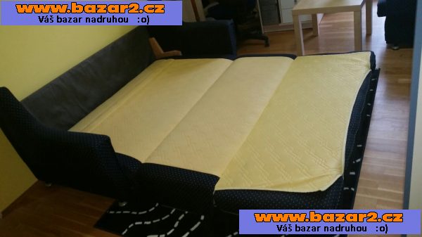 Rozkládací sedací souprava sedačka + 2 křesla