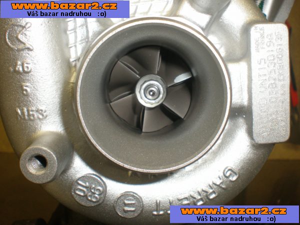 Repasované turbo GT1749V 1.9TDi Octavia 66KW 74KW 81KW