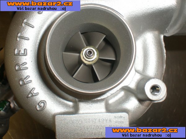 Repasované turbo GT1749VA Passat Superb A4 A6 96KW 103KW