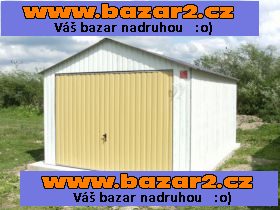 Plechové garáže - AKCE - doprava a montáž zdarma