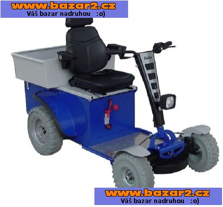 Vozík-tahač se Sedícím Řidičem Zallys S1 900W 1/22