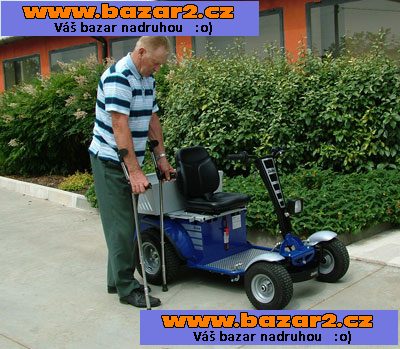 Vozík-tahač se Sedícím Řidičem Zallys S1 900W 1/22