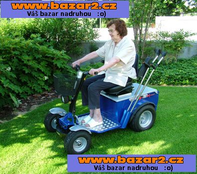 Vozík-tahač se Sedícím Řidičem Zallys S1 900W 1/22