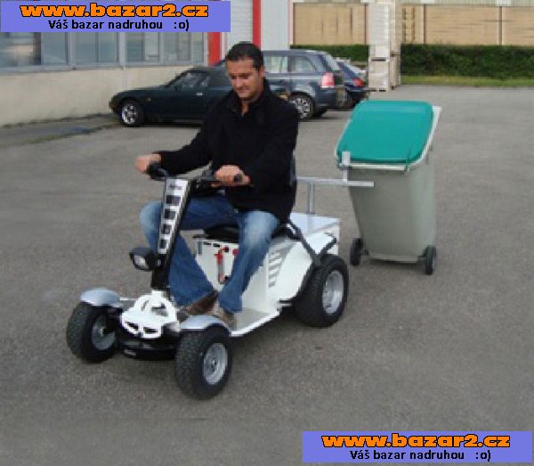 Vozík-tahač se Sedícím Řidičem Zallys S1 900W 1/22