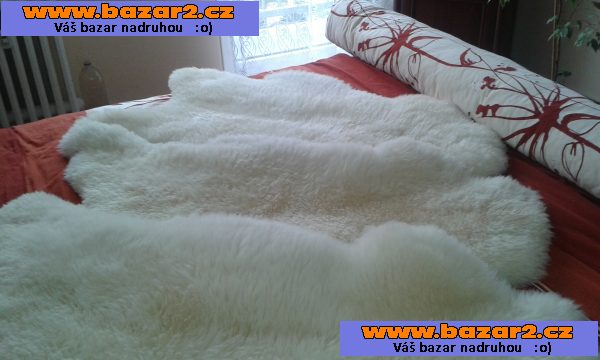 Prodám ovčí  kůže a luxusní deky