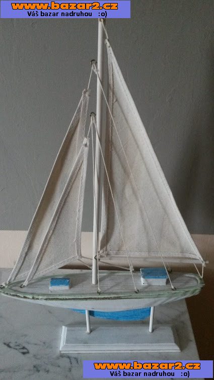 Model plachetnice (dekorace)