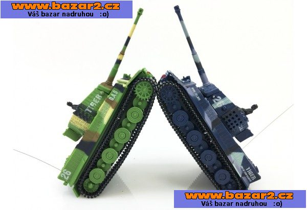Dárek pro sourozence - 2x RC mini tank Tiger