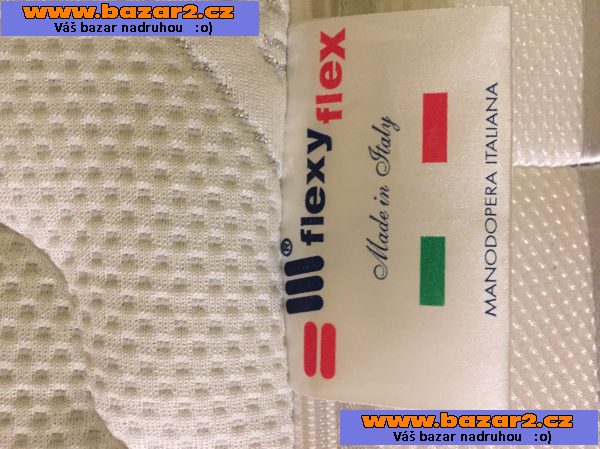 2 nové italské matrace z paměťové pěny 90x200 zn.FlexyFlex - Giglio Soft