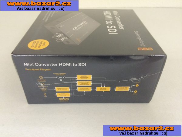 VIdeopřevodník Blackmagic mini converter HDMI to SDI nový! -4, inzerce-cz.cz VIdeopřevodník Blackmagic mini converter HDMI to SDI nový!