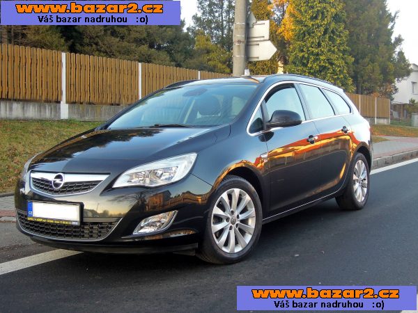 Opel Astra 1,7 CDTi, 2012, 1.Majitel,ČR, 34 tis.Km, kůže.