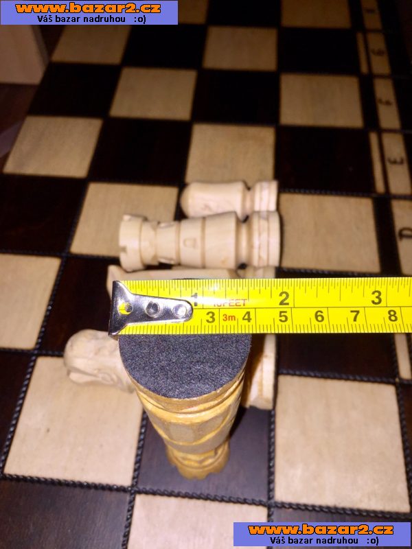 Exclusivní dřevěné šachy 60cm