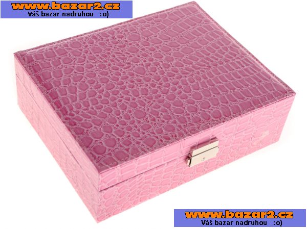 Luxusní šperkovnice na šperky 230x190x80mm