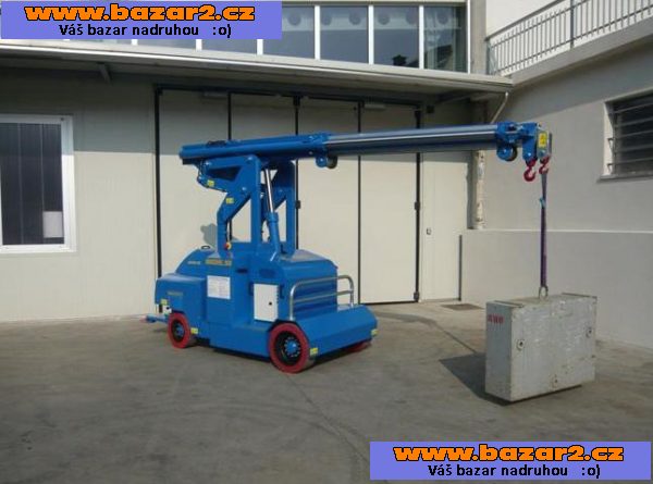 Mobilní elektrický jeřáb Gruniverpal MINIDREL WVR