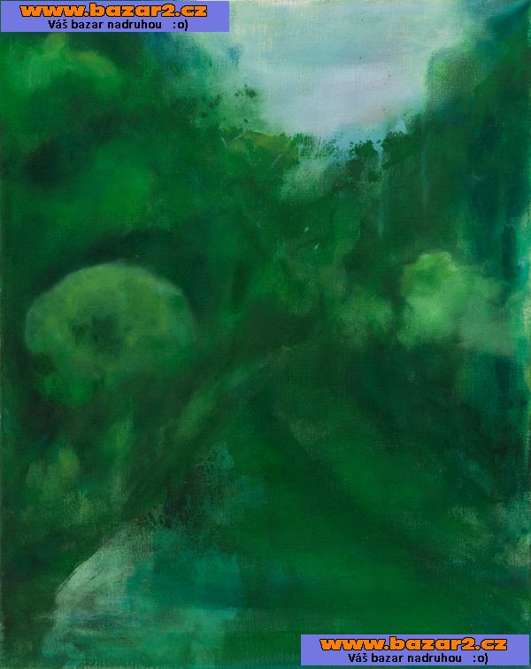 Obrazy originály, malba na plátně, 50x60 cm, krajiny