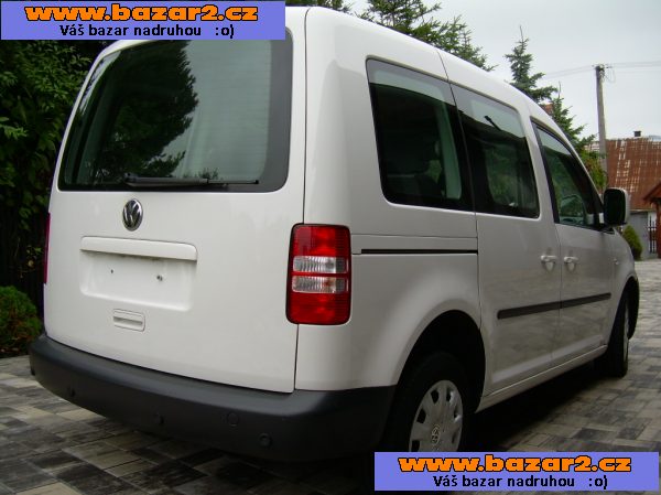 VW Caddy, 2.0i, 80kW, CNG, stav nového!!!!