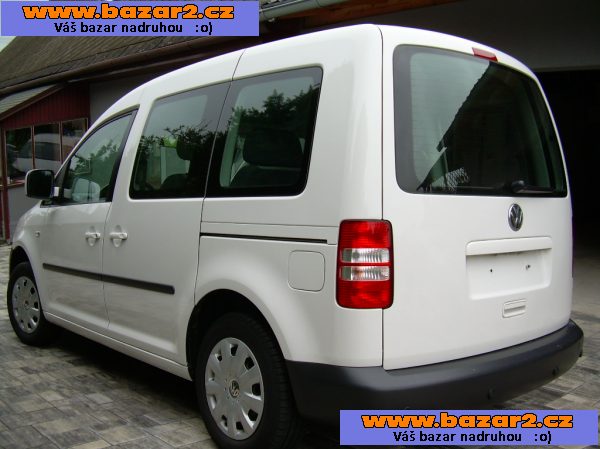 VW Caddy, 2.0i, 80kW, CNG, stav nového!!!!