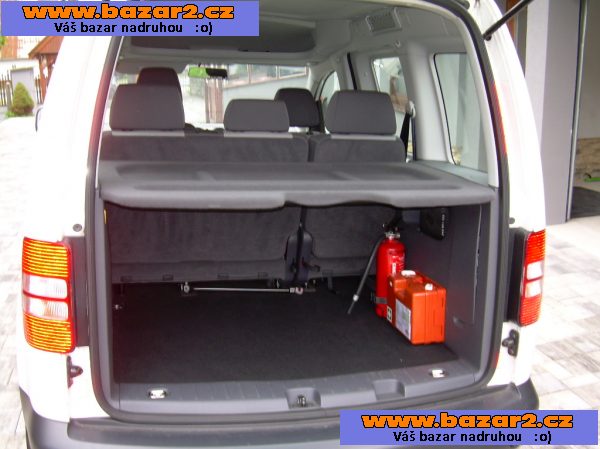 VW Caddy, 2.0i, 80kW, CNG, stav nového!!!!