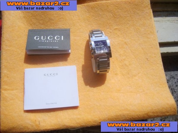 Hodinky GUCCI 7705 Chromo