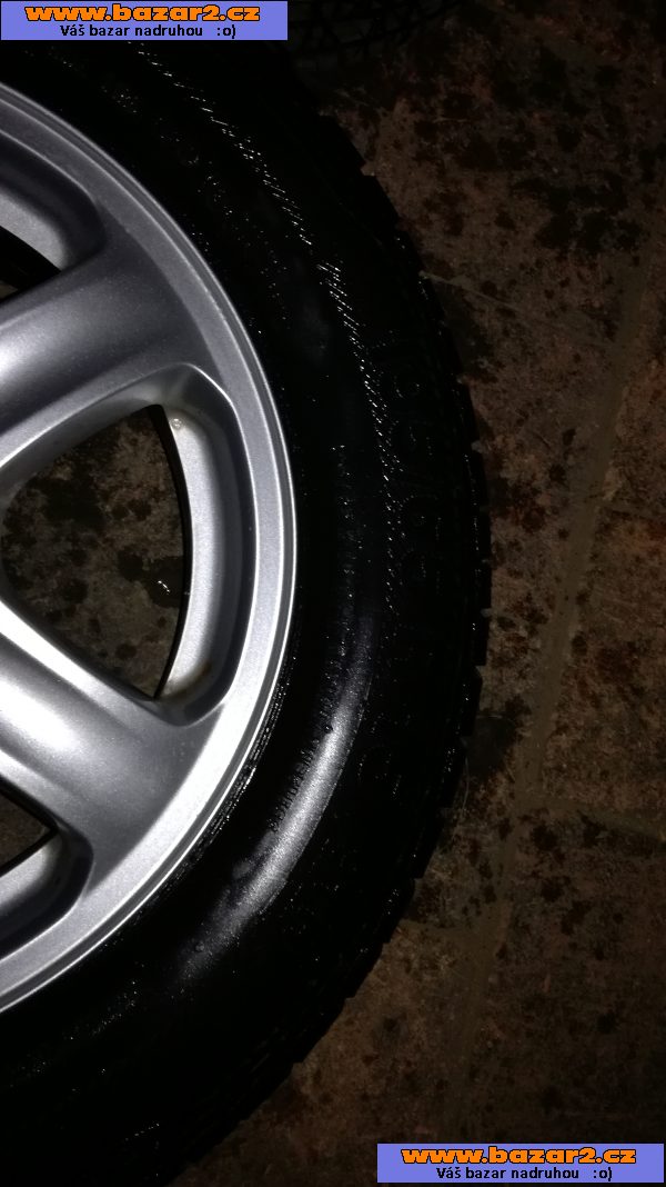 Alu kola 5x100 195/65 R15 top stav 