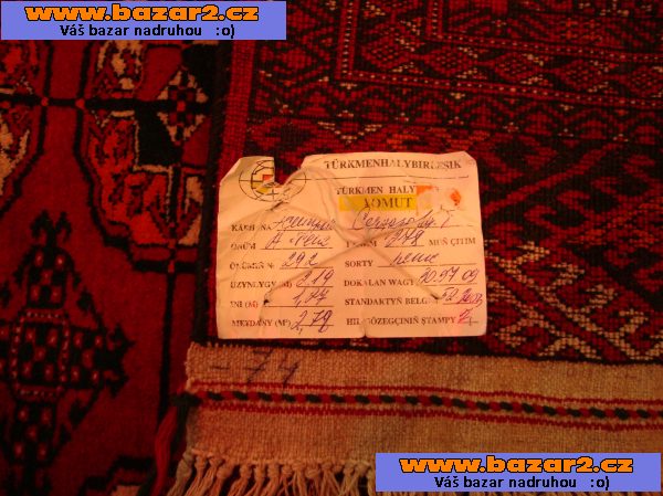 Nový Turkmenský koberec 