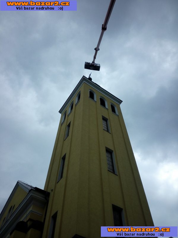Pracovné plošiny do výšky 45m. nosnosť koša 550kg. 