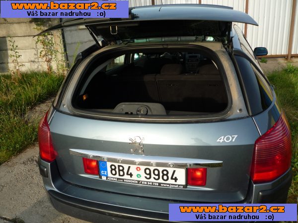 Prodám Peugeot 407 SW 1,6 HDI R.V. 09/2006 KLIMA Panorama