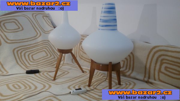 Lampa Expo 1958 Brusel Krásná Jizba ULUV rarita starožitnost