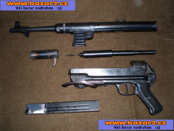 Samopal MP40 cal.9mm P.A.K. /expanzní,plynový/ - bez ZP