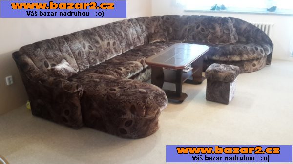 Sedací souprava U typu