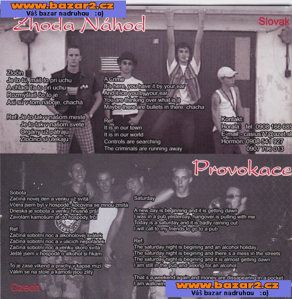 cd CZECH-SLOVAK STREET KIDS VOL.II