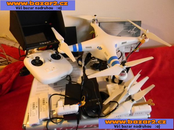 DJI Phantom MOD a 5 baterií