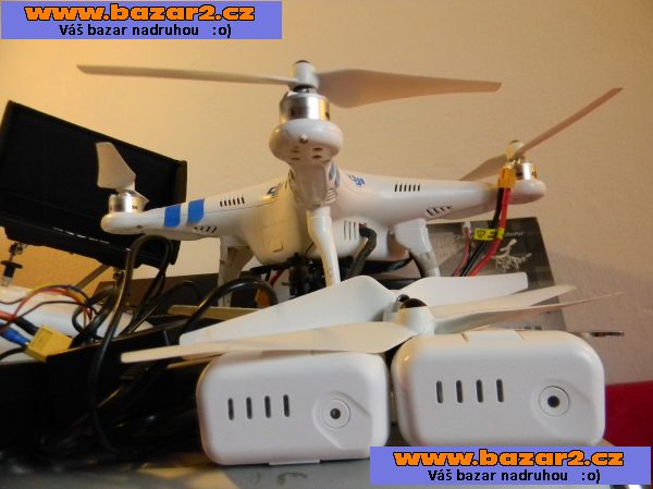 DJI Phantom MOD a 5 baterií