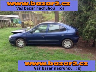 Havarovaný Renault Megane 