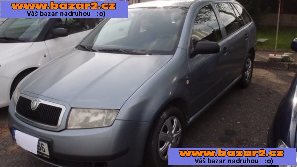 Prodám Š-fabia I 1,4MPI, 2001,190tis. dobrý stav