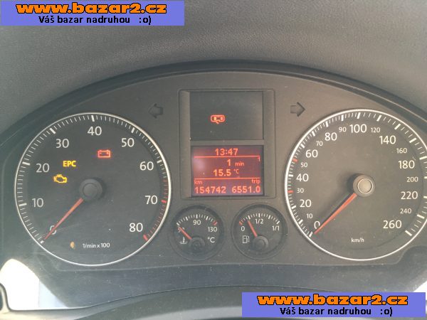 VW Golf V, 1.6 FSI (85kW) - TOP výbava