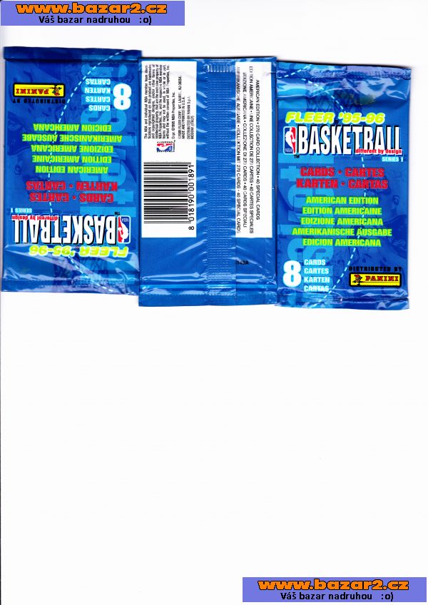BASKETBALL CARDS-FLEER/PANINI 1995-96