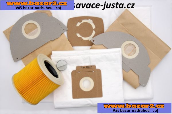 Sáčky a filtry Vorwerk, Kärcher a jiné průmyslové vysavače