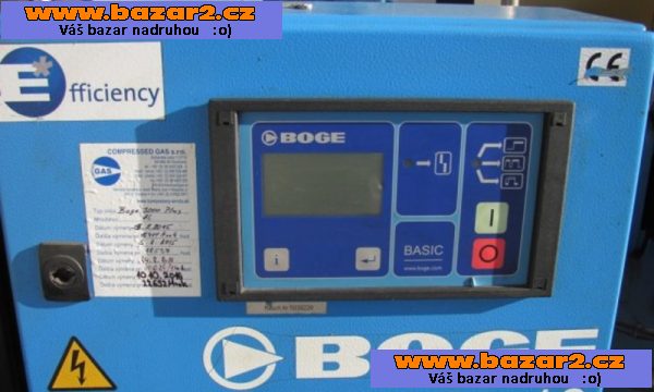 Zánovní šroubový kompresor BOGE C 10 LDR-10-350