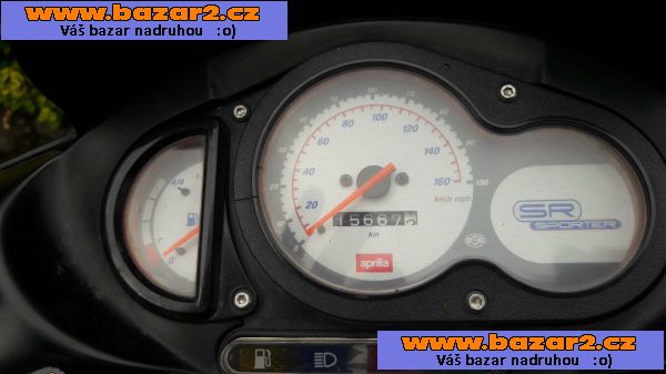 Prodám aprillia 125 sr R. v.2002 nová STK  cena 20000 20