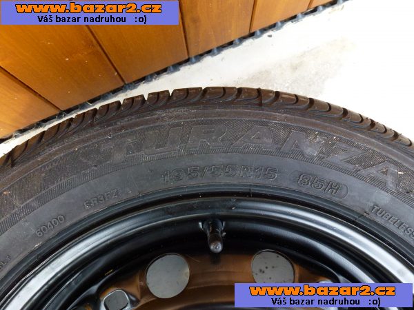 Novou pneu. s dyskem,Bridgestone Turanza ER 300  