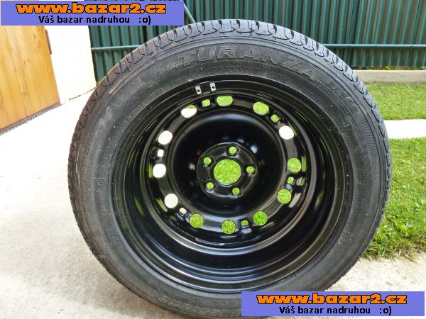 Novou pneu. s dyskem,Bridgestone Turanza ER 300  