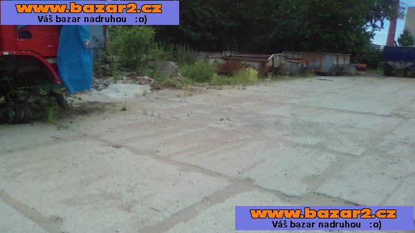 Pronájem skladového prostoru 660 m2, i stavební dvůr
