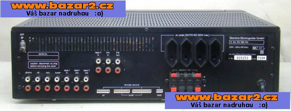 Integrovaný zesilovač SIEMENS 2x 70 W