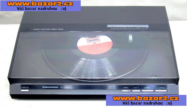 Lineární Direct Drive gramofon GRUNDIG