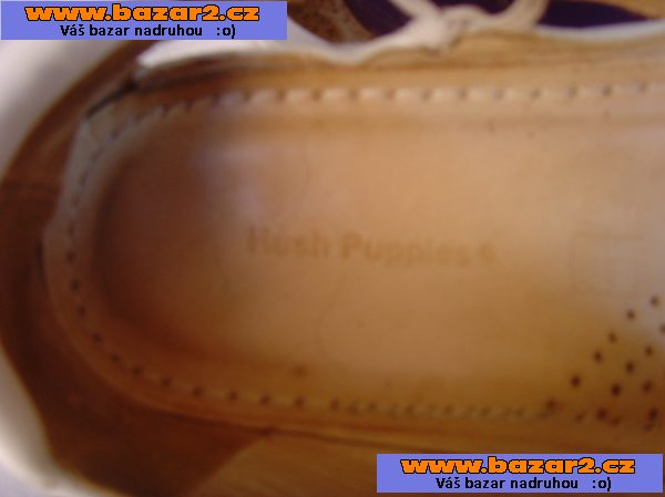 HUSH PUPPIES sněhobílé boty - v.39 stélka 25 