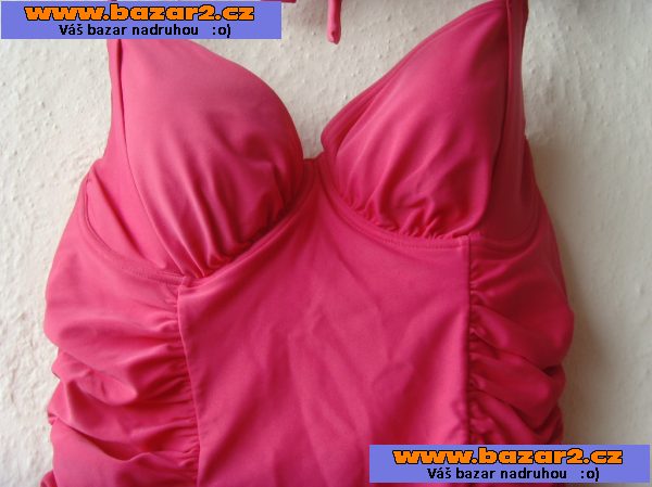 Plavky DEBENHAMS 20/50-xxxl-košíčky C-D-krásná barva