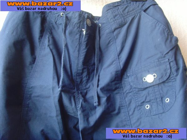 YESSICA - rifle 100% cotton měkké tmavě modré v.20/48-50 